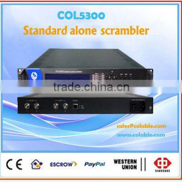 Vedio scrambler,two way radio scrambler, satellite TV Scrambler ,Standard Alone Scrambler COL5300