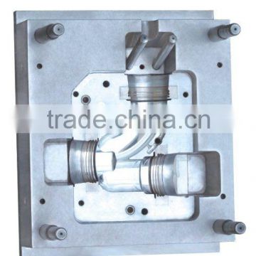 PVC pipe fitting mould / drainage mould - U-trap 110mm