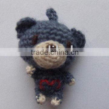 bear hand crochet toy
