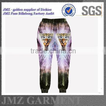 low price jogger for men with sublimation
