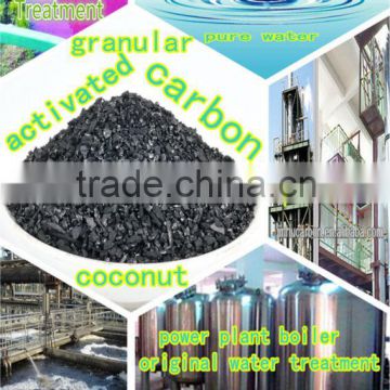 8x30 Mesh High Quality Coconut Shell Based Activated Carbon For tap Water plant