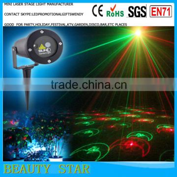 Waterproof Christmas Super Laser Outdoor Holiday Projector Projects 6 Laser Images