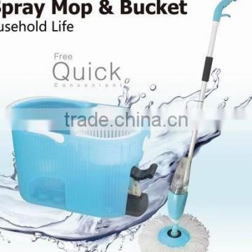 2016 Special design Super New Magic Spin and spray mop with bucket