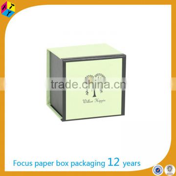 custom cardboard paper magnetic jewellery gift box packaging