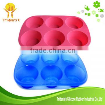 Round shape DIY handmade silicone molds for soap