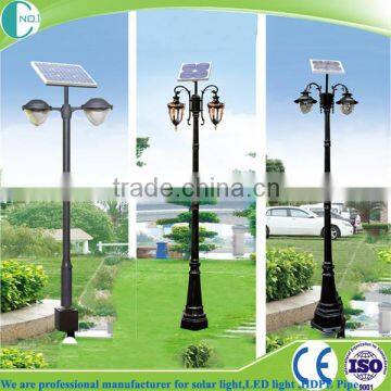 Outdoor high lumen motion sensor 40w led integrated solar garden light