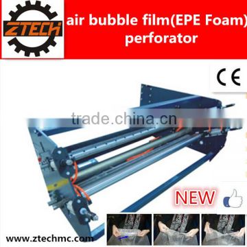 NEW Ztech bubble film / PE foam Perforator with CE Certificate