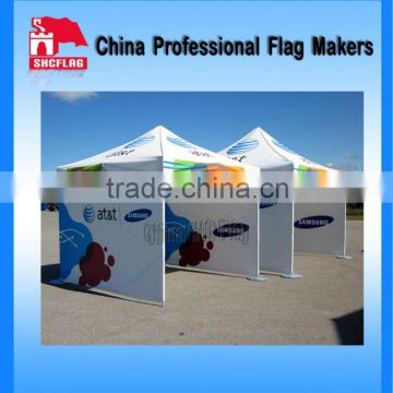 Advertising Custom Aluminum Iron Frame Foldable Cheap Family Connectable Tents