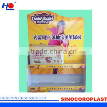 moistureproof and not rot pp fluted covering floor signboard