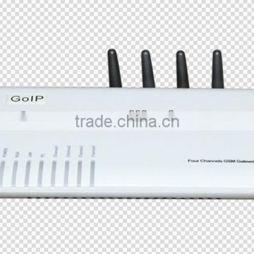 GSM VoIP Gateway 4 Channel/GoIP Gateway 4 Channels for Call Termination to Save Call Cost (SIP Type in Communication Use)