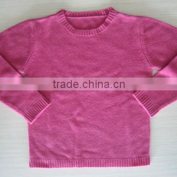 Children Pink Cashmere Pullover