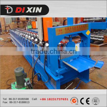 waterproof standing seam roof panel roll forming machine for steel structure shopping mall