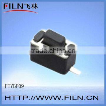 FTVBF09 2 pin 6x3mm push on push off tact switch smd