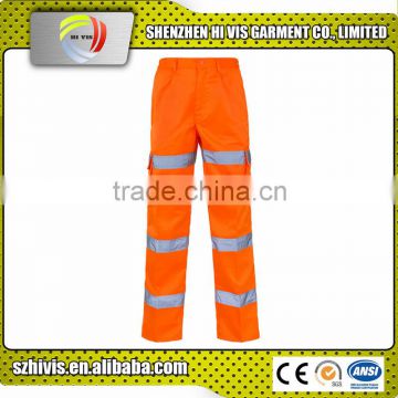 Hi vis men work safety supplier sale fr standard pants
