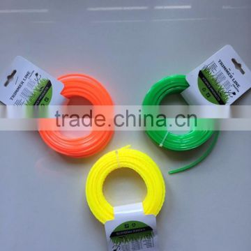 Customized color nylon line Card packing grass trimmer line wacker string