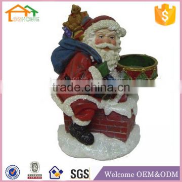 Factory Custom made best home decoration gift polyresin resin christmas ornaments wholesale