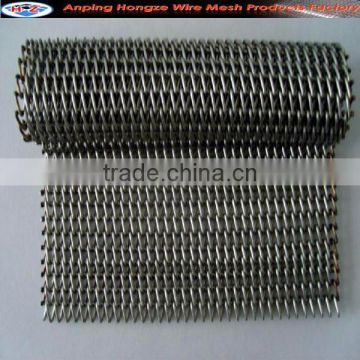 Muti-functional food grade stainless steel conveyor belt (manufacturer)