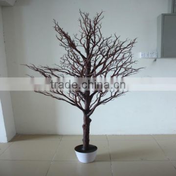 Q012703 artificial tree no leaves ornamental size customized dry tree for decoration