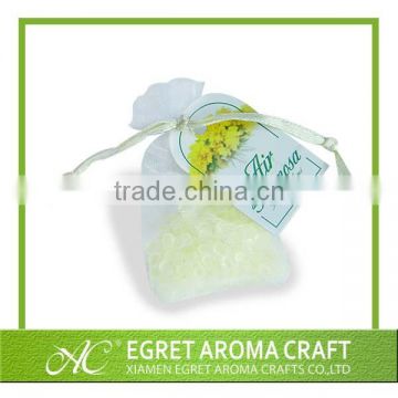 Multi-color beads in sachet for air freshener fragrance eva beads