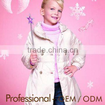 girls goose coat ,girls long down coats,kids light weight downcoats