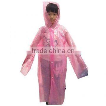 Children kids Waterproof raincoat EVA Fast Dry Rain Coat