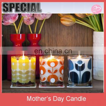 Kelly glass cup Mothers Day Candles