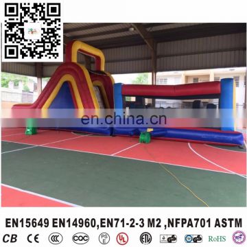 Commercial Cheap Inflatable Castle Playground, Obstacle Garden Playground ,Inflatable Obstacle Bouncer and Slide for Kids