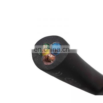 UL Standard SOOW Rubber Jacket Power Cable
