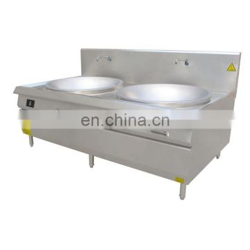 Stainless Steel 15kw Electromagnetic Large Cookstove For Marine