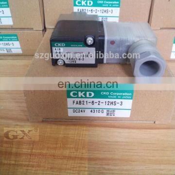 CKD Solenoid valve Japan Solenoid valve FAB21-6-2-12HS-3