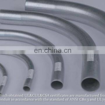 hot dip galvanized 4 emt 90 elbow supplies with consistent quality