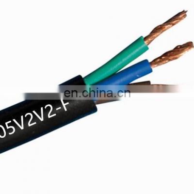 Pay Later  H05V2V2-F 3x1.5mm2  300/500V PVC flexible power cable