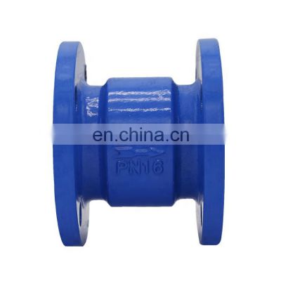 Bundor high quality dn50 ductile iron flange connected silence check valve