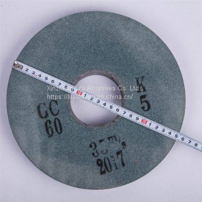 High Quality abrasive green silicon carbide grinding wheel