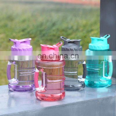 1500ml Outdoor Camping Women Gym Fitness Clear Plastic Big Water Bottles