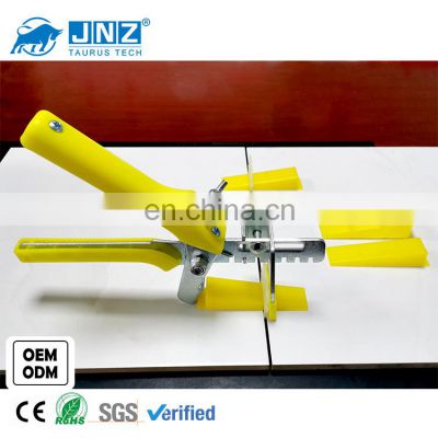 JNZ-TA-TLS high quality tile leveling system clips plastic wedge for tile stainless steel tile leveling pliers