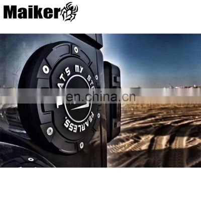 Guangzhou MAIKER Auto Gas cover for Jeep wrangler JK JL CNC making tank cover car parts