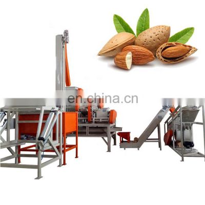 Almond slicer Nut slicer machine production line /electric Almond hazelnut shellerproduction line