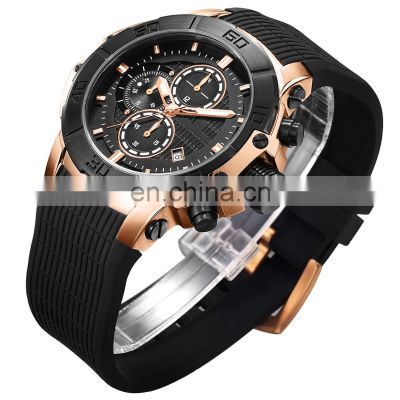 Best selling products 2018 luxury sport men hand watch in wristwatches