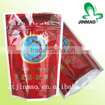 Wholesale plastic bags stand up zipper bags manufacturer