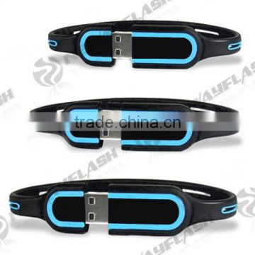 Customized Promotional Silicon Bracelet USB,Wristband USB Drive,USB Memory Stick                        
                                                Quality Choice