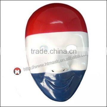 High Quality Halloween Costume Party Funny Smiling Old Man plastic Mask cosplay Russia flag mask