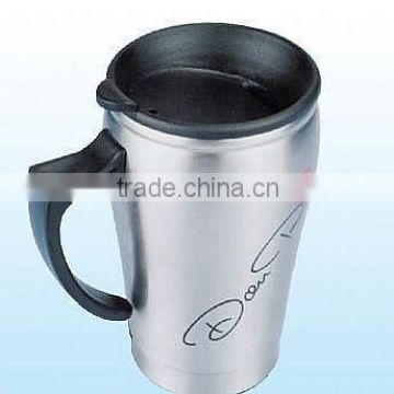 stainless steel tea mug/camping mug/dringking mug