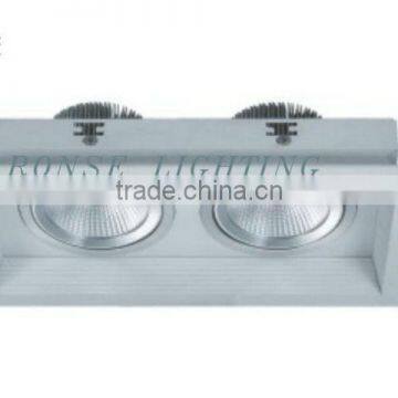 Two Heads LED COB Grille Light White Housing(RS-2113A-2)