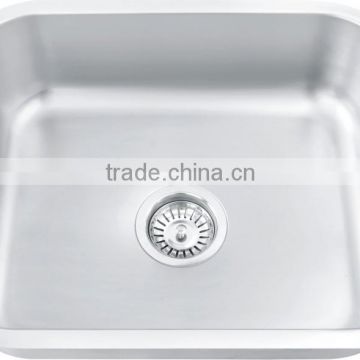 540x440mm XAL5444 single bowl stainless steel sink kitchen sink hot sale with white paint