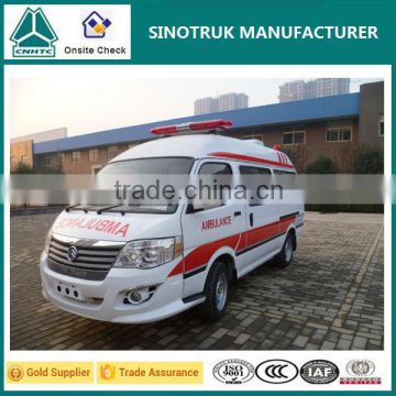Good Price Right Hand Drive Golden Gragon Chassis Ambulance for Sale
