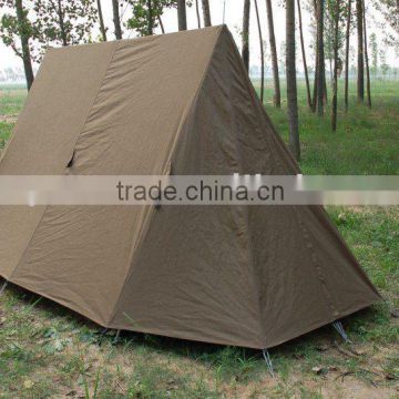 canvas triangle tent