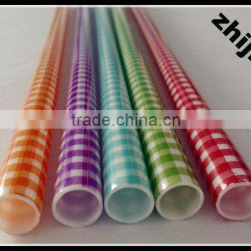 PP food grade fancy drinking straw for cups