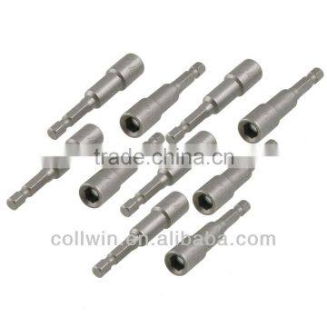 Long Hex Magnetic Power Socket Nut Driver Setters Bits