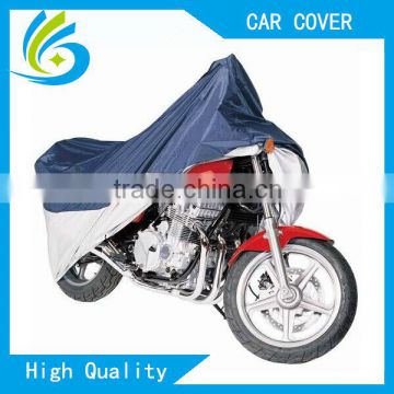 Silver Coated Polyester bike barn motorcycle cover
